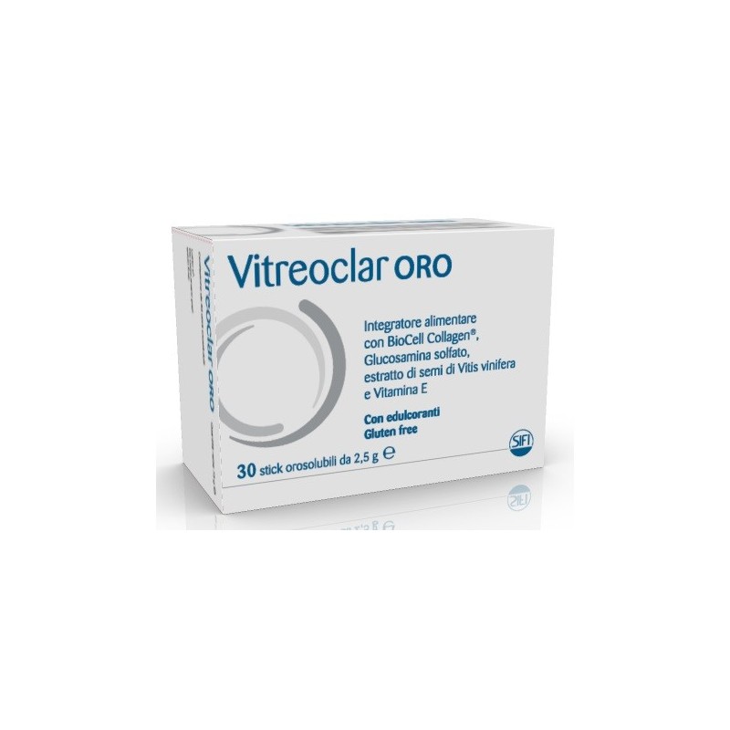 Sifi Vitreoclar Oro 30 Bustine Orosolubili Da 2,5 G - Vitamine e sali minerali - 974657417 - Sifi - € 22,36