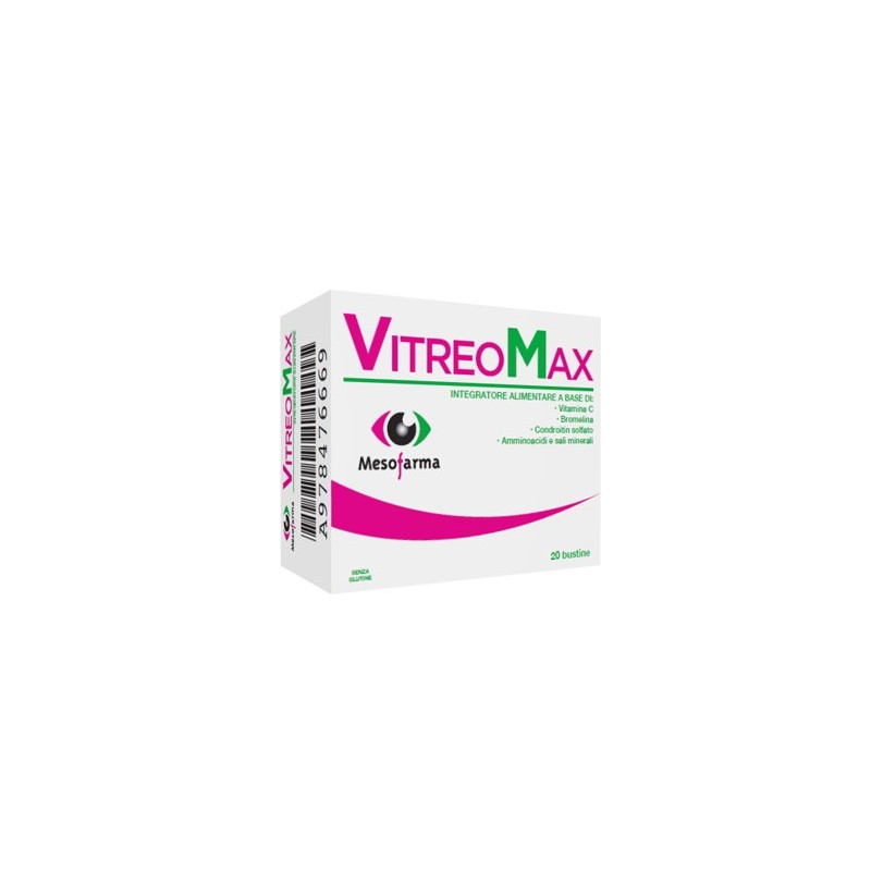 Mesofarma Vitreomax 20 Bustine - Integratori per occhi e vista - 978476669 - Mesofarma - € 20,35