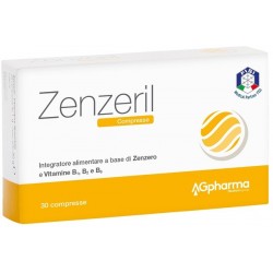 Ag Pharma Zenzeril 30 Compresse - Integratori per apparato digerente - 939035883 - Ag Pharma - € 13,63