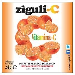 Falqui Prodotti Farmac. Ziguli C Arancia 40 Confetti 24 G - Vitamine e sali minerali - 902052695 - Falqui Prodotti Farmac. - ...