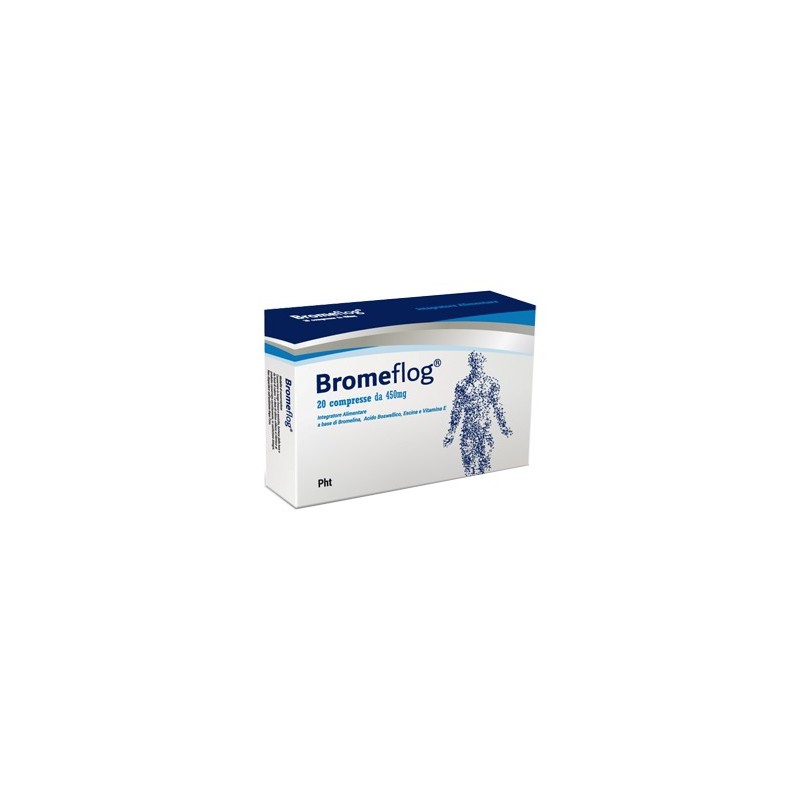 Pharmamathent Bromeflog 20 Compresse - Integratori per dolori e infiammazioni - 974641134 - Pharmamathent - € 14,82