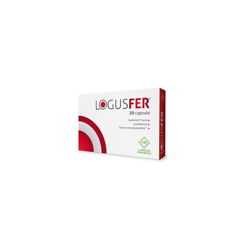 Logus Pharma Logusfer 20 Capsule - Integratori prenatali e postnatali - 942062973 - Logus Pharma - € 20,74