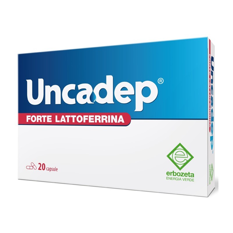 Erbozeta Uncadep Forte Lattoferrina 20 Capsule - Integratori di lattoferrina - 944630502 - Erbozeta - € 22,56
