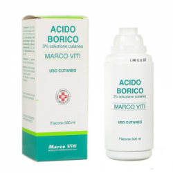 Marco Viti Farmaceutici Acido Borico Marco Viti 3% Soluzione Cutanea - Disinfettanti oculari - 030358042 - Marco Viti Farmace...