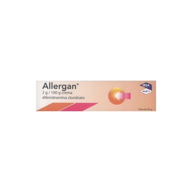 Allergan Crema Difenidramina Cloridrato Trattamento Dermatiti 30 g - Farmaci per dermatiti ed eczemi - 001740063 - Ibsa - € 4,77