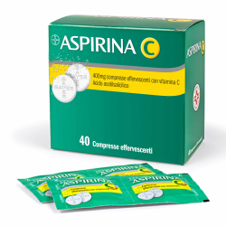 Bayer Aspirina 400 Mg Compresse Effervescenti Con Vitamina C - Farmaci per dolori muscolari e articolari - 004763619 - Aspiri...