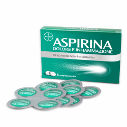 Bayer Aspirina Dolore E Infiammazione 500 Mg - Farmaci per otite e mal d'orecchio - 041962010 - Aspirina - € 4,70