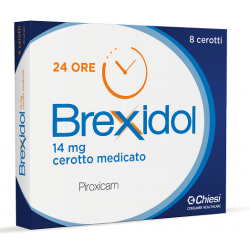 Brexidol Cerotti Antiinfiammatori Dolore Articolare 8 Pezzi - Farmaci per dolori muscolari e articolari - 038370021 - Promedi...
