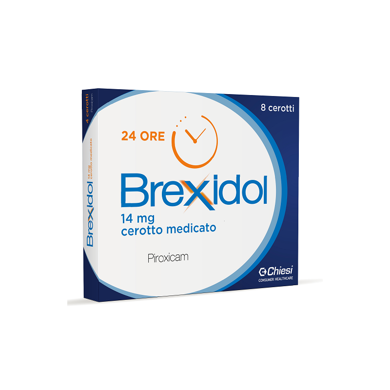Brexidol Cerotti Antiinfiammatori Dolore Articolare 8 Pezzi - Farmaci per dolori muscolari e articolari - 038370021 - Promedi...
