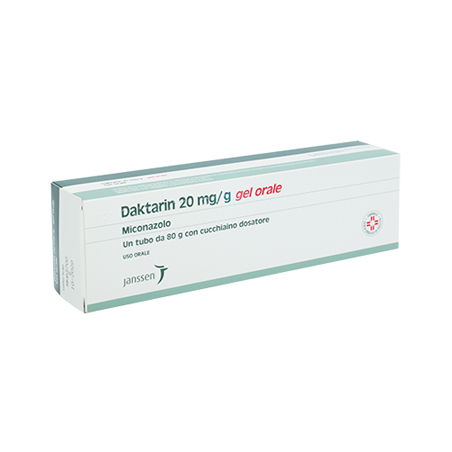 Daktarin 20 Mg/g Gel Orale Per Candidosi 80 G - Farmaci per micosi e verruche - 042110027 - Daktarin - € 17,20