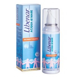 Libenar Acqua Di Mare Spray Iper Decongestionante 100 Ml - Prodotti per la cura e igiene del naso - 976107033 - Libenar