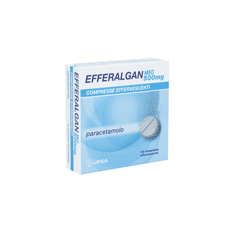 Efferalgan 500 Mg Dolori e Febbre 16 Compresse Effervescenti - Farmaci per dolori muscolari e articolari - 044687022 - Effera...