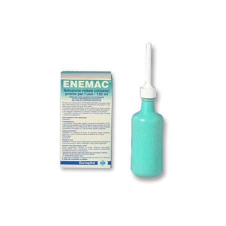 Eurospital Enemac 16,1g/100ml+6g/100ml Soluzione Rettale - Farmaci per stitichezza e lassativi - 015937016 - Eurospital - € 2,43