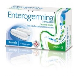 Enterogermina 2 Miliardi 12 capsule - Fermenti lattici - 013046053 - Enterogermina
