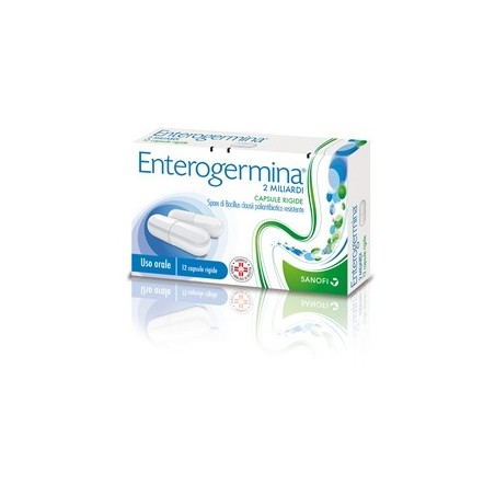 Enterogermina 2 Miliardi 12 capsule - Fermenti lattici - 013046053 - Enterogermina - € 10,90
