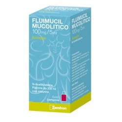 Zambon Italia Fluimucil Mucolitico 100mg/5ml - 200 Ml - Home - 034936118 - Fluimucil - € 7,94
