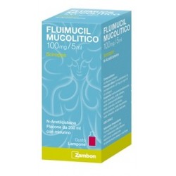 Zambon Italia Fluimucil Mucolitico 100mg/5ml - 200 Ml - Home - 034936118 - Fluimucil - € 8,28