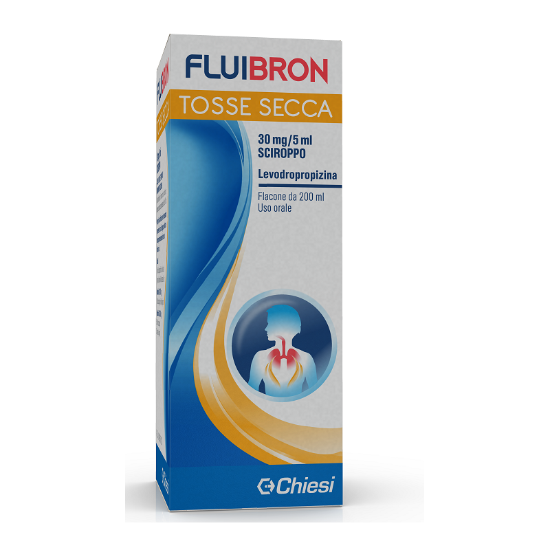 Fluibron Tosse Secca 30 Mg/5 Ml Sciroppo 200 Ml - Farmaci per tosse secca e grassa - 039657022 - Fluibron - € 9,90