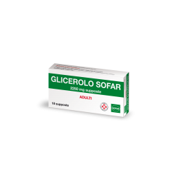 Sofar Glicerolo 2250mg Adulti 18 Supposte - Farmaci per stitichezza e lassativi - 029720063 - Sofar - € 2,76