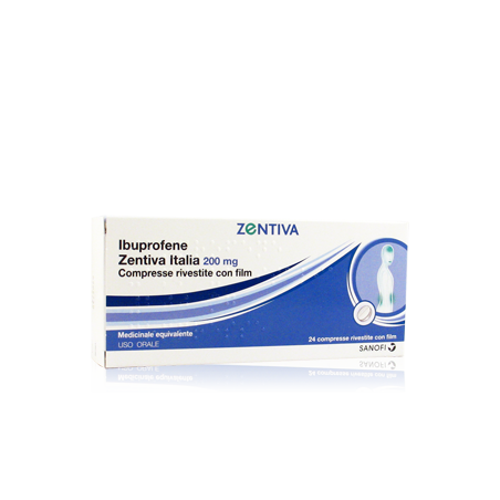 Ibuprofene Zentiva Italia 200 Mg Compresse Rivestite Con Film - Farmaci per dolori muscolari e articolari - 042324032 - Zenti...