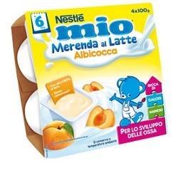 Nestle' It. Nestle' Mio Merenda Albicocca 4 X 100 G - Alimentazione e integratori - 903092726 - Nestle' It. - € 3,37