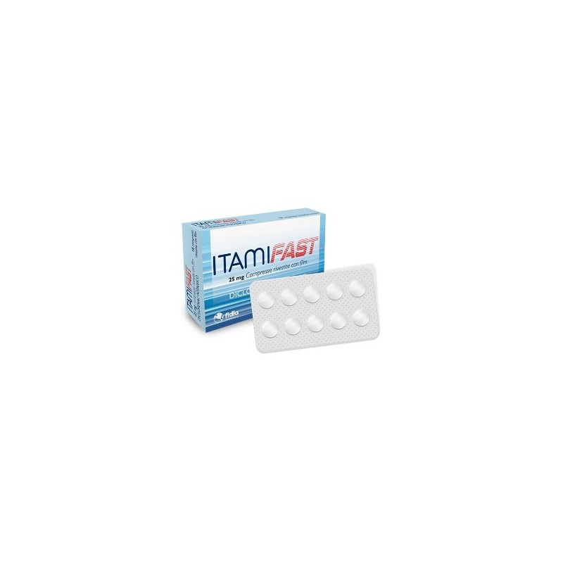 Fidia Farmaceutici Itamifast 25 Mg Compresse Rivestite Con Film - Farmaci per mal di denti - 041736012 - Fidia Farmaceutici -...