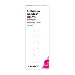 Lattulosio Sandoz 66,7% Sciroppo Per Stitichezza Occasionale 180 Ml - Integratori per regolarità intestinale e stitichezza - ...