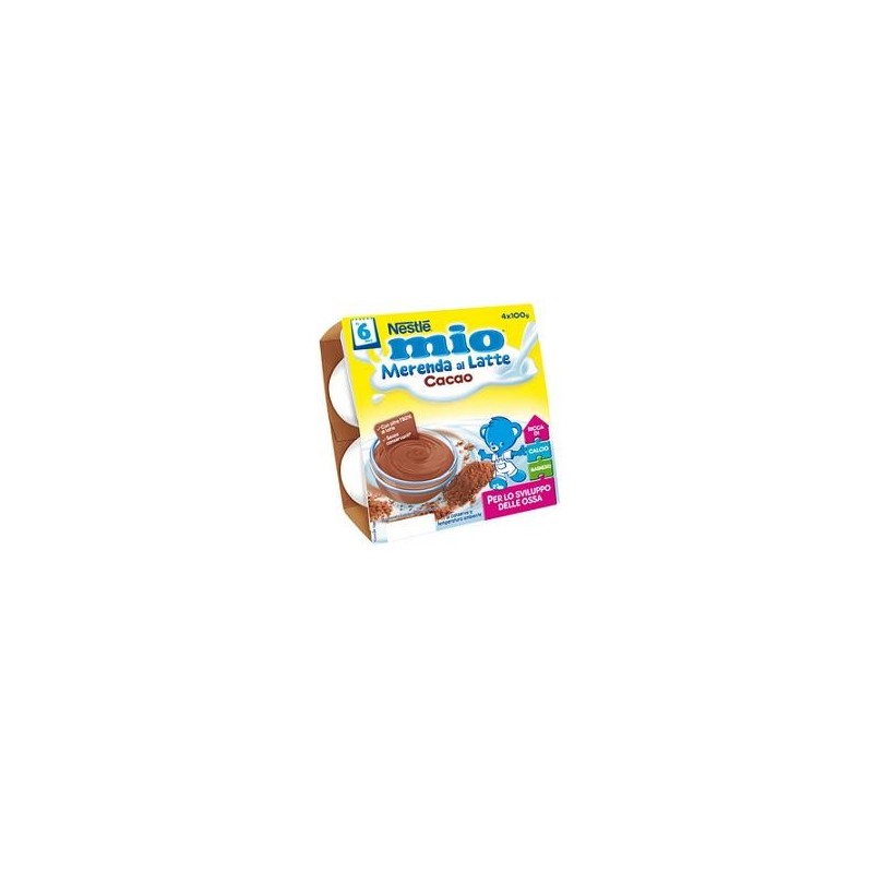 Nestle' It. Mio Merenda Cacao 4 X 100 G - Alimentazione e integratori - 930968262 - Mio - € 3,32