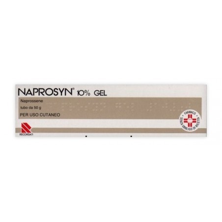 Naprosyn 10% Gel Naprossene Per Uso Cutaneo 50 G - Farmaci per dolori muscolari e articolari - 023177102 - Naprosyn - € 7,88