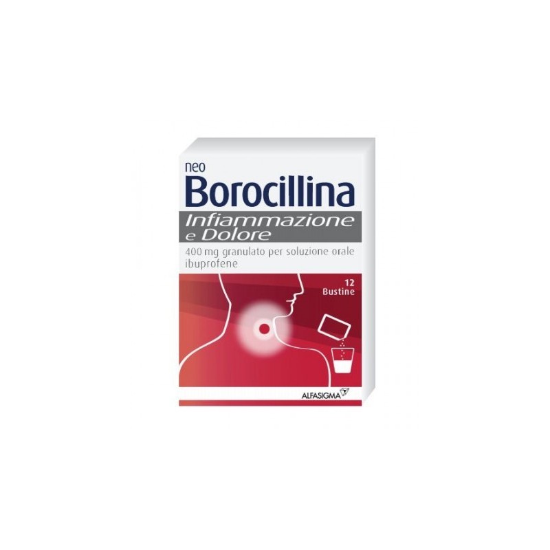 Alfasigma NeoBorocillina Infiammazione E Dolore 400 Mg Granulato Per Soluzione Orale - Farmaci per dolori muscolari e articol...