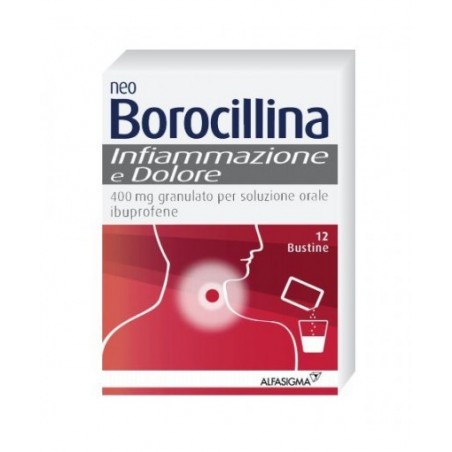 Alfasigma NeoBorocillina Infiammazione E Dolore 400 Mg Granulato Per Soluzione Orale - Farmaci per dolori muscolari e articol...