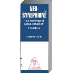 Teofarma Neo–synephrine 2,5 Mg/ml Gocce Nasali, Soluzione - Rimedi vari - 006769020 - Teofarma - € 6,88