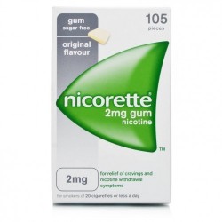 Nicorette 2mg Gomme Da Masticare Medicate 105 Pezzi - Farmaci da banco - 025747015 - Nicorette - € 37,85