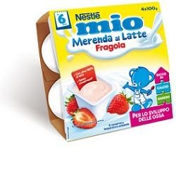 Nestle' It. Mio Merenda Fragola 4 X 100 G - Alimentazione e integratori - 931773713 - Mio - € 3,32