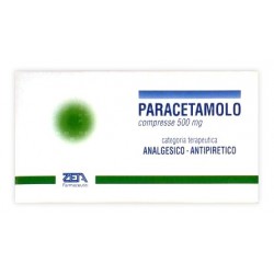Zeta Farmaceutici Paracetamolo Zeta 500 Mg Compresse - Farmaci per febbre (antipiretici) - 031349018 - Zeta Farmaceutici