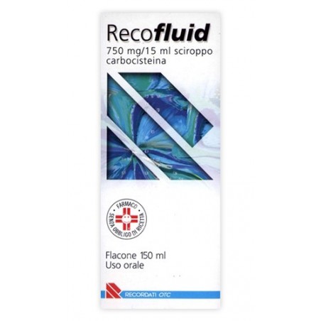 Recordati Recofluid 750 Mg/15 Ml Sciroppo - Farmaci per tosse secca e grassa - 036295018 - Recordati - € 8,33