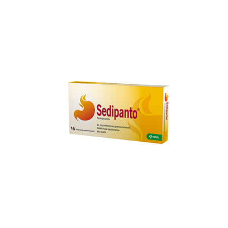 Krka Farmaceutici Milano Sedipanto 20 Mg Compresse Gastroresistenti - Farmaci per bruciore e acidità di stomaco - 042475020 -...