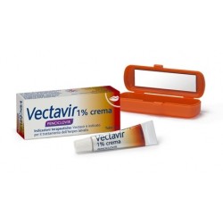 Perrigo Italia Vectavir 1% Crema - Farmaci per herpes labiale - 032155018 - Perrigo Italia