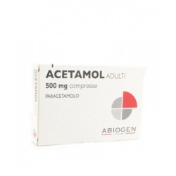 Abiogen Pharma Acetamol 500mg Compresse - Farmaci per febbre (antipiretici) - 023475054 - Abiogen Pharma - € 2,81