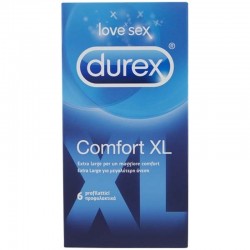 Durex Profilattico Comfort XL 6 Pezzi - Profilattici - 912380019 - Durex - € 11,00