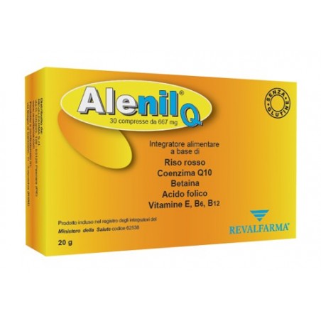 Revalfarma Alenil Q 30 Compresse 750 Mg - Integratori per il cuore e colesterolo - 942223520 - Revalfarma - € 26,00