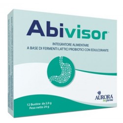 Aurora Biofarma Abivisor 12 Bustine Da 2 G - Integratori di fermenti lattici - 975255439 - Aurora Biofarma - € 19,01