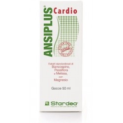 Stardea Ansiplus Cardio Gocce 50 Ml - Integratori per il cuore e colesterolo - 927262826 - Stardea - € 17,70