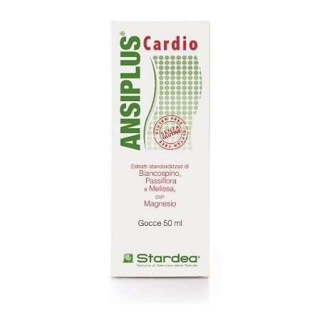 Stardea Ansiplus Cardio Gocce 50 Ml - Integratori per il cuore e colesterolo - 927262826 - Stardea - € 17,34