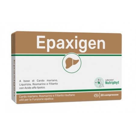 Laboratori Nutriphyt Epaxigen 20 Compresse - Integratori per apparato digerente - 931499723 - Laboratori Nutriphyt - € 15,95