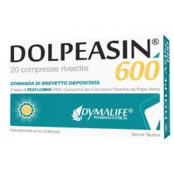 Dymalife Pharmaceutical Dolpeasin 600 20 Compresse Rivestite - Integratori - 942968088 - Dymalife Pharmaceutical - € 26,60