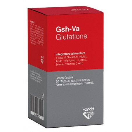 Vanda Omeopatici Gsh-va Glutatione Vanda 60 Capsule Gastroresistenti - Integratori - 924083215 - Vanda Omeopatici - € 27,40