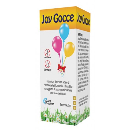 Maya Pharma Joy Gocce 20 Ml - Integratori per regolarità intestinale e stitichezza - 933950255 - Maya Pharma - € 12,64