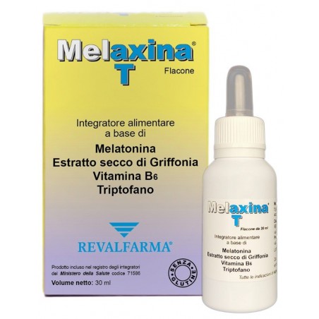 Revalfarma Melaxina T Gocce 30 Ml - Integratori per umore, anti stress e sonno - 934625056 - Revalfarma - € 13,59