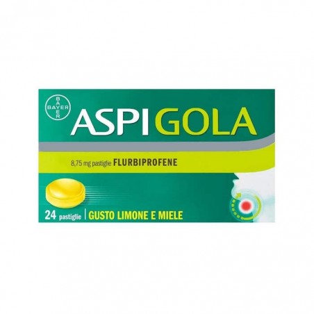 Aspi Gola 8,75 Mg Pastiglie Gusto Limone E Miele 24 Pastiglie - Farmaci per mal di gola - 041513045 - Bayer - € 7,04